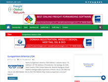 Tablet Screenshot of freightglobal.com